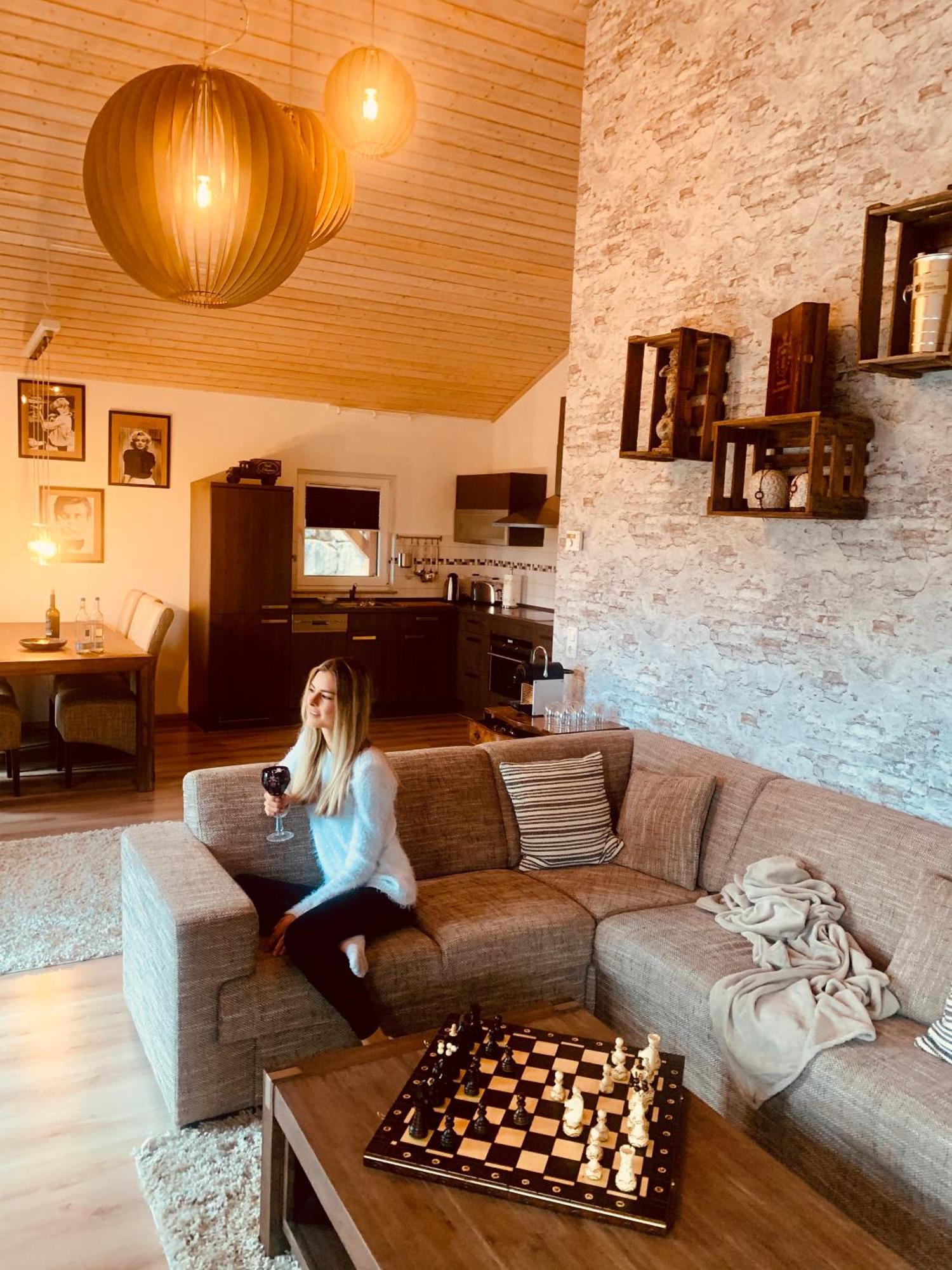 Casa Al Bosco Ferienhaus Am Wald Rieden  ภายนอก รูปภาพ